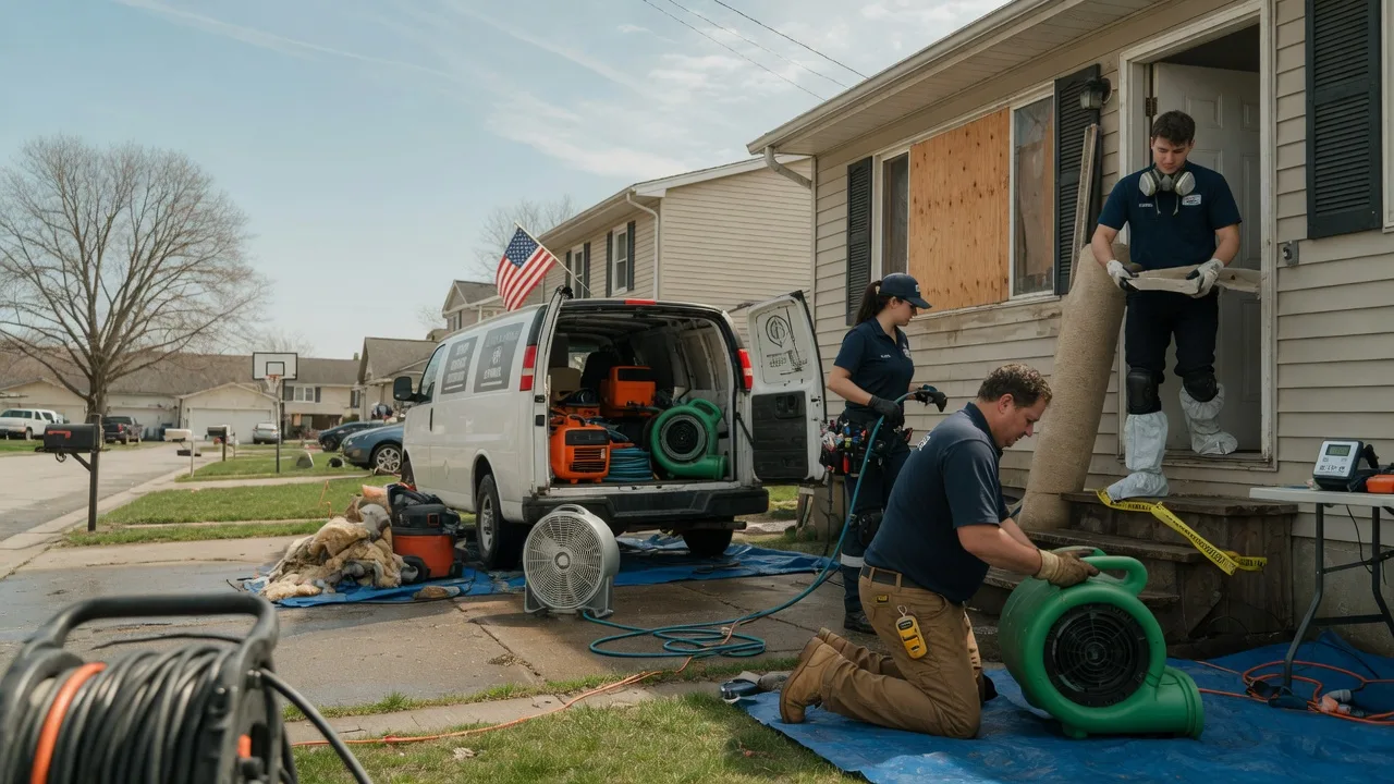 Water Damage Restoration in Novinger, MO near me